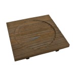 Yakisugi Wooden Base