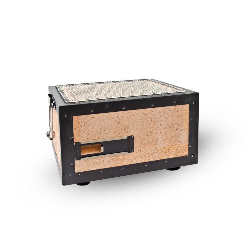 Charcoal Konro Grill with Net - Small