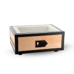 Charcoal Konro Grill with Net - Medium Wide