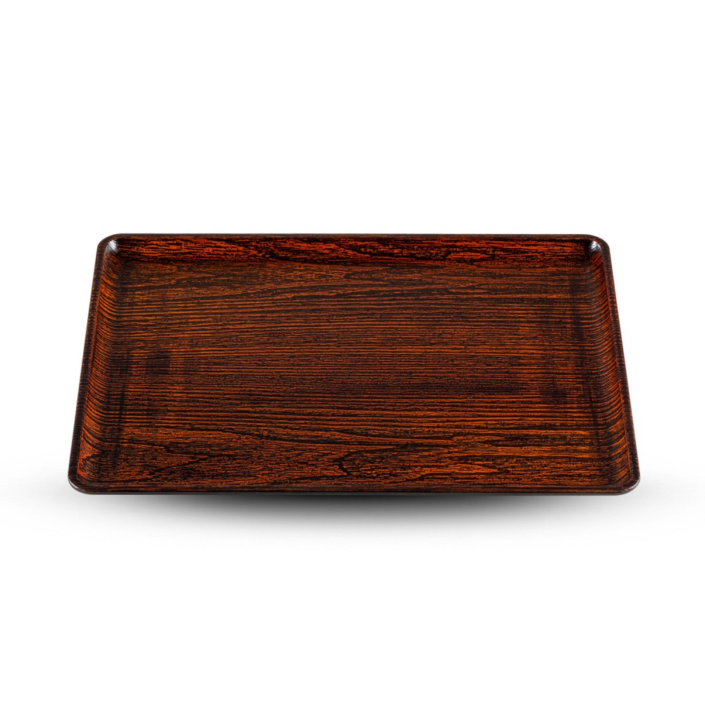 Retro Dark Acrylic Rectangular Tray