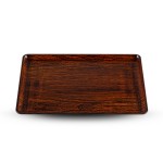 Retro Dark Acrylic Rectangular Tray