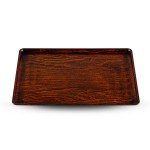 Retro Dark Acrylic Rectangular Tray