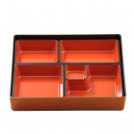 Gold and Red Bento Box