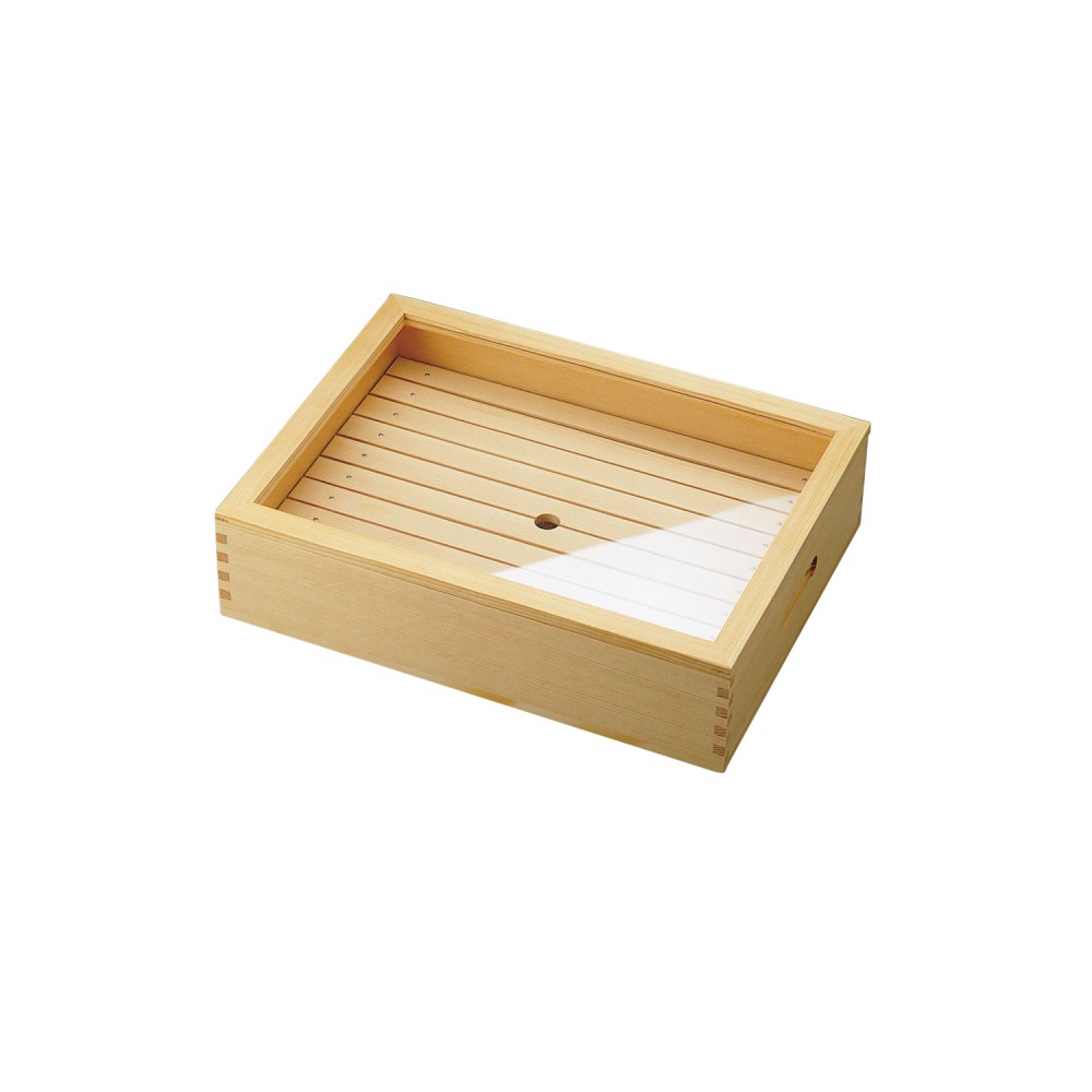 Wooden Sushi Neta Case with Cover