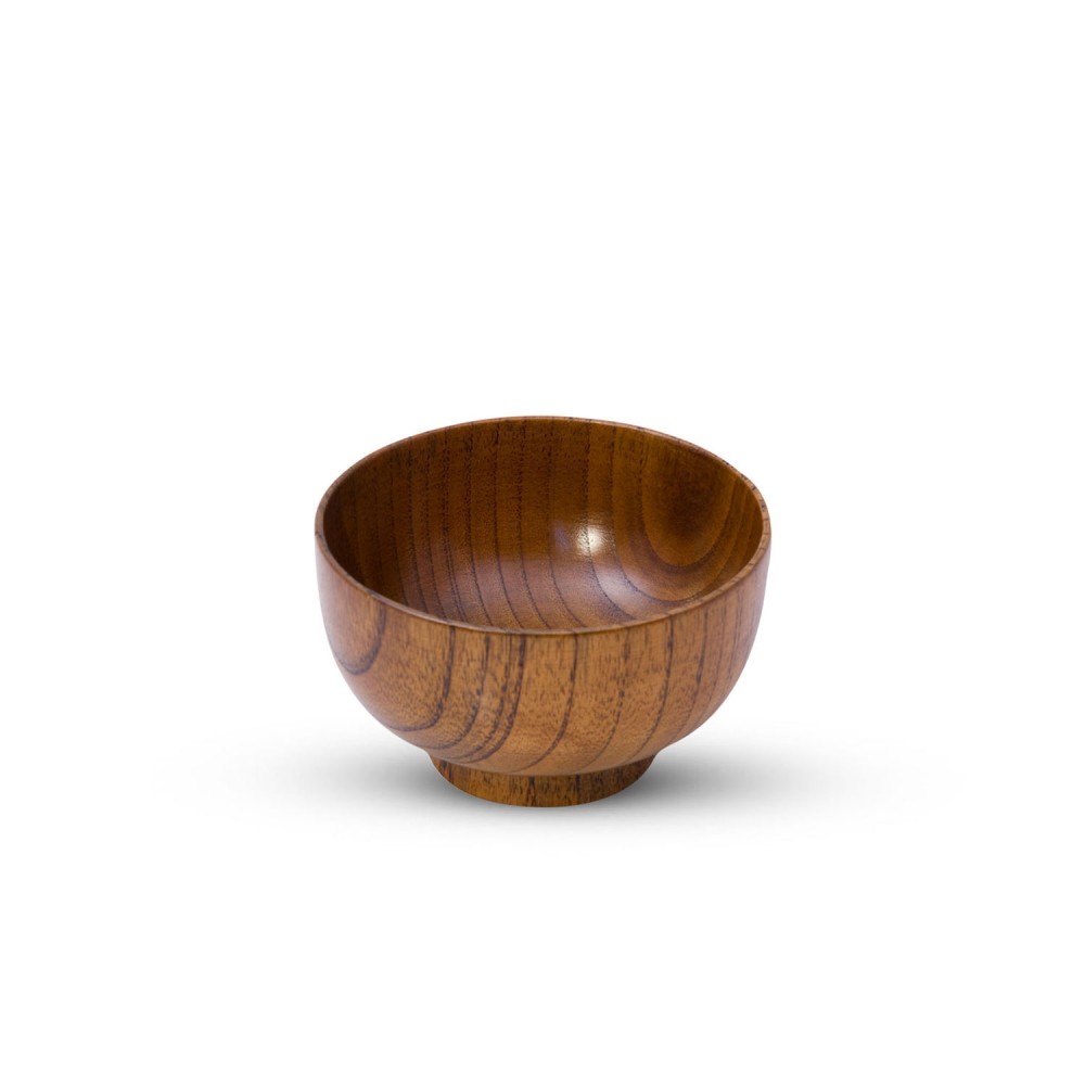 Wooden Soup Bowl