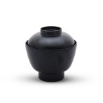 Sekiju Black Lidded Soup Bowl