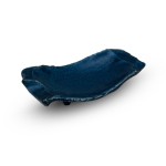 Navy Blue Abstract Plate