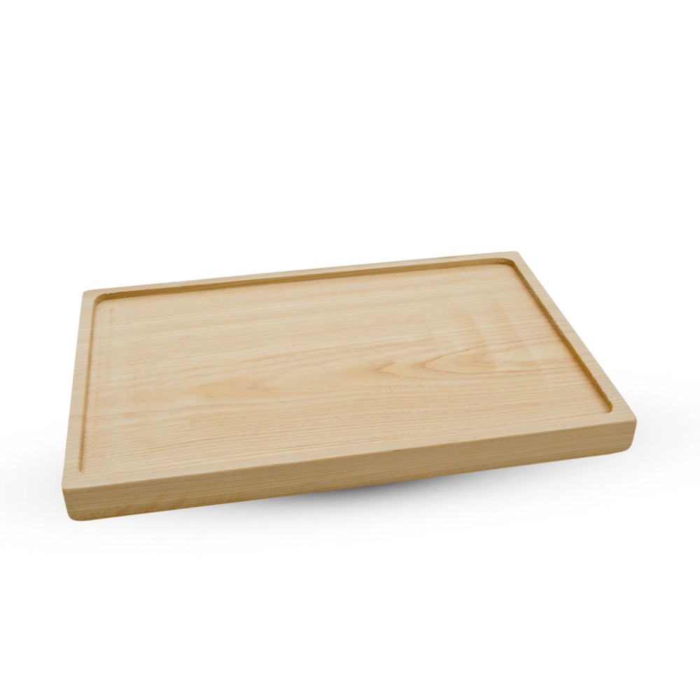 Wooden Base for Black Rectangular Slate