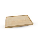 Wooden Base for Black Rectangular Slate