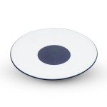 Azure Blue Round Plate (12"Dia.)