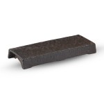 Sho Rectangular Bridged Slate Plate