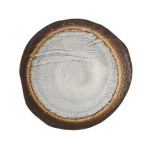 Kasumi Gray Round Plate