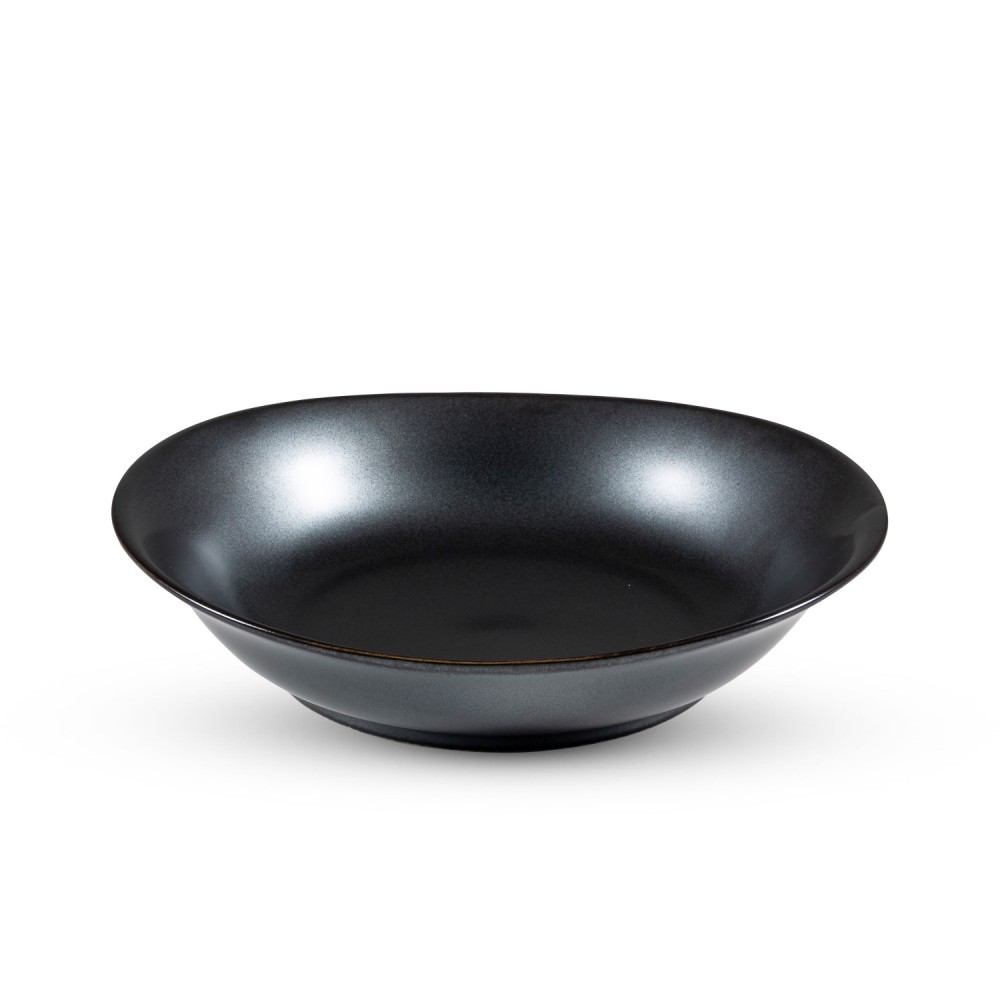 Tessa Black Oval Plate