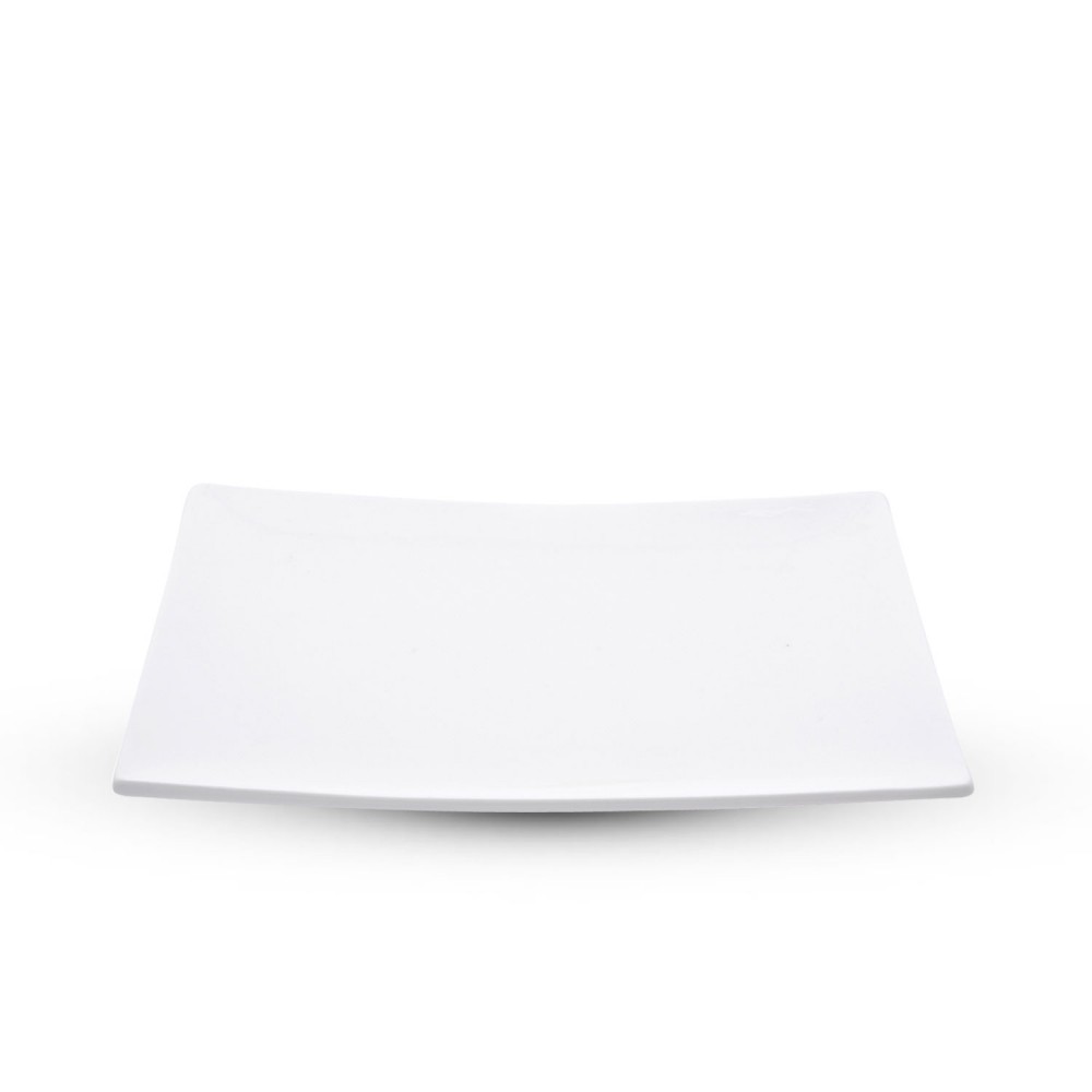  Fusion White Large Rectangular Plate, JPLL-A1000