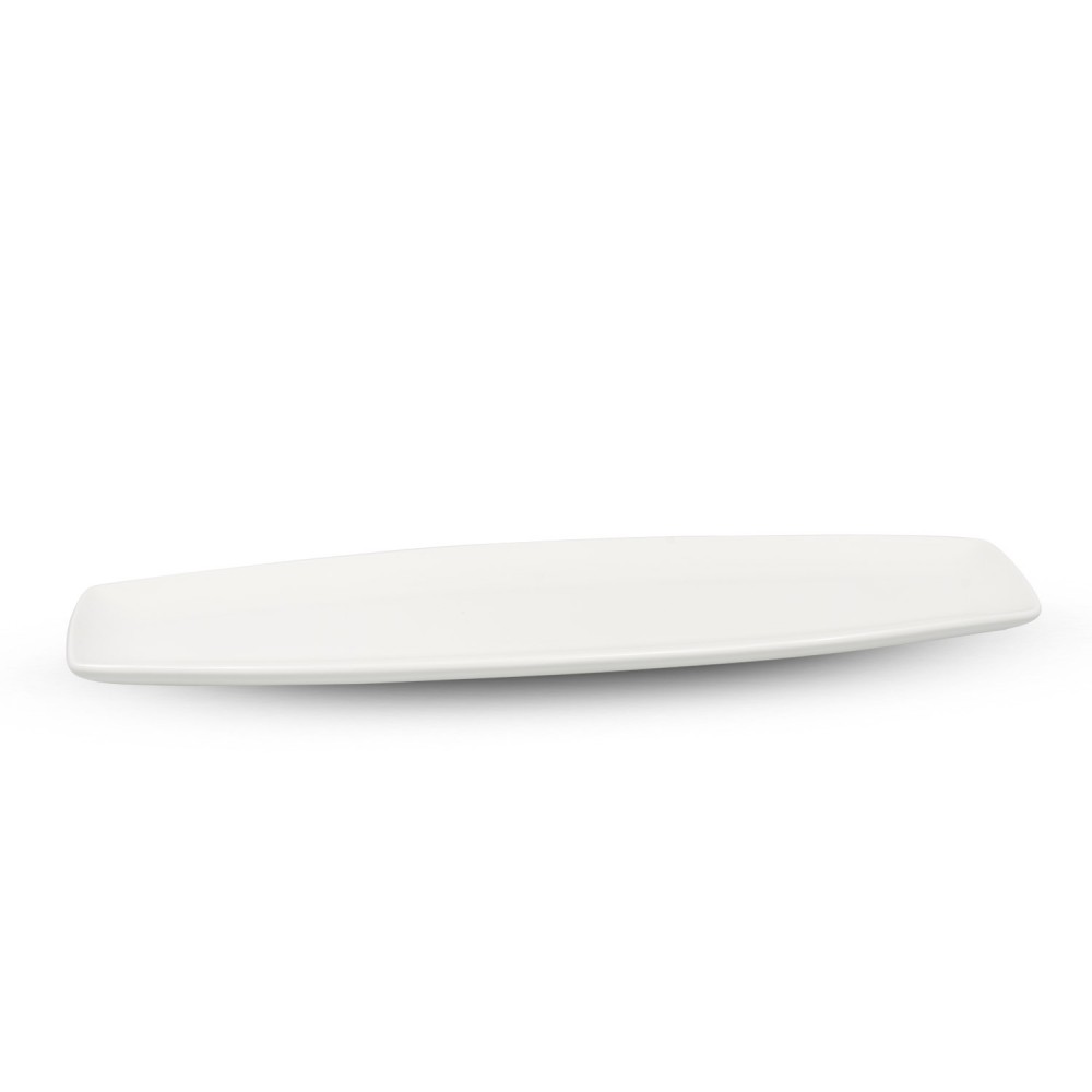 Fusion White Oval Platter