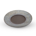 Kouetsu Graphite Round Rim Plate