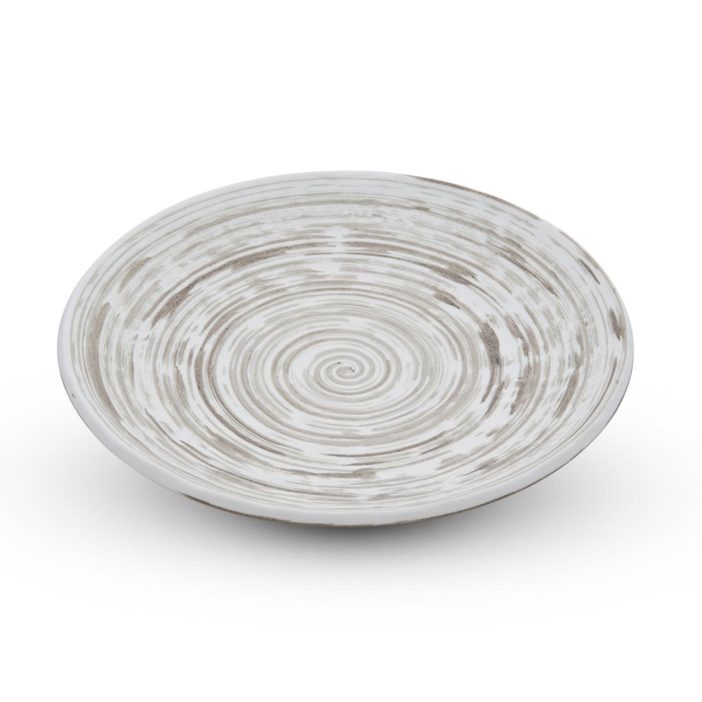 Uzumaki Brown Round Plate