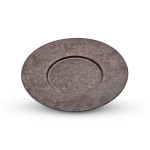 Kinkessho Bronze Wide Rimmed Round Plate