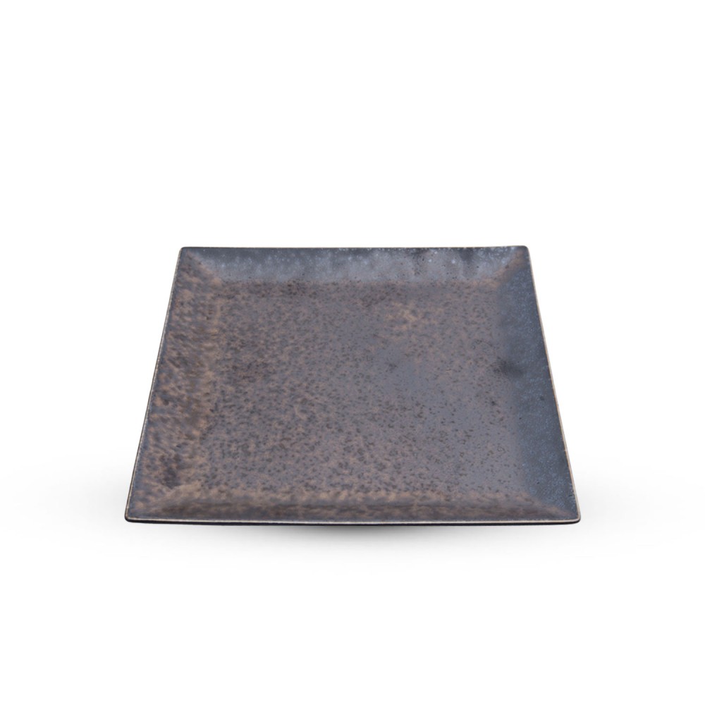 Kinkessho Bronze Square Plate