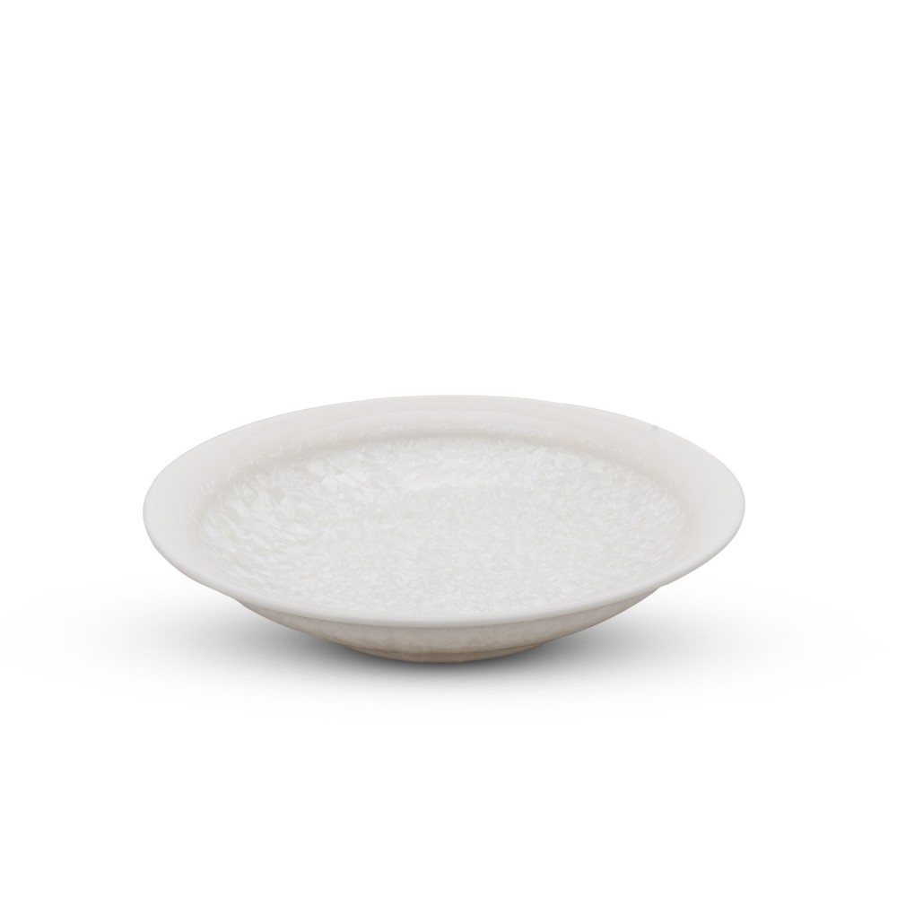 Saku White Round Plate