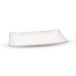 Sogi White Rectangular Plate