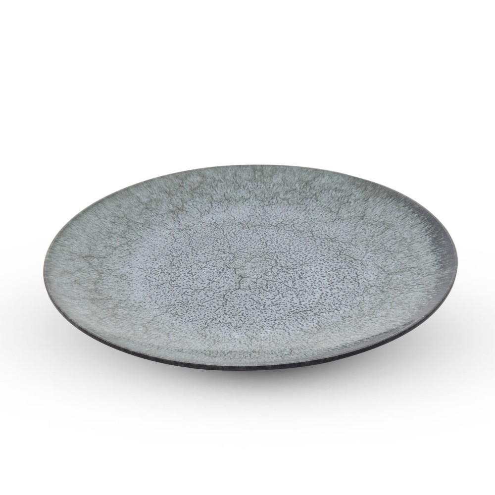 Sora Gray Round Plate