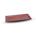 Shuin Red Rectangular Plate