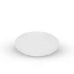 Saku White Round Plate (4.5"Dia.)