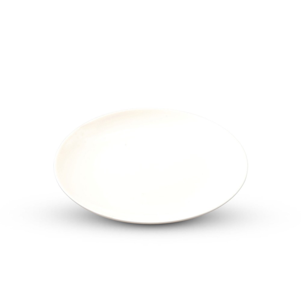 Fusion White Round Plate