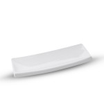 Fusion White Rectangle Plate