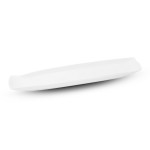 Fusion White Long Rectangular Plate