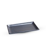 Tessa Black Rectangular Plate