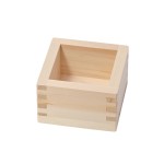 Hinoki Wood Sake Box