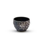 Tessa Gray Sake Cup with White Speckle