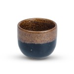 Tenmoku Kinkessho Brown Sake Cup