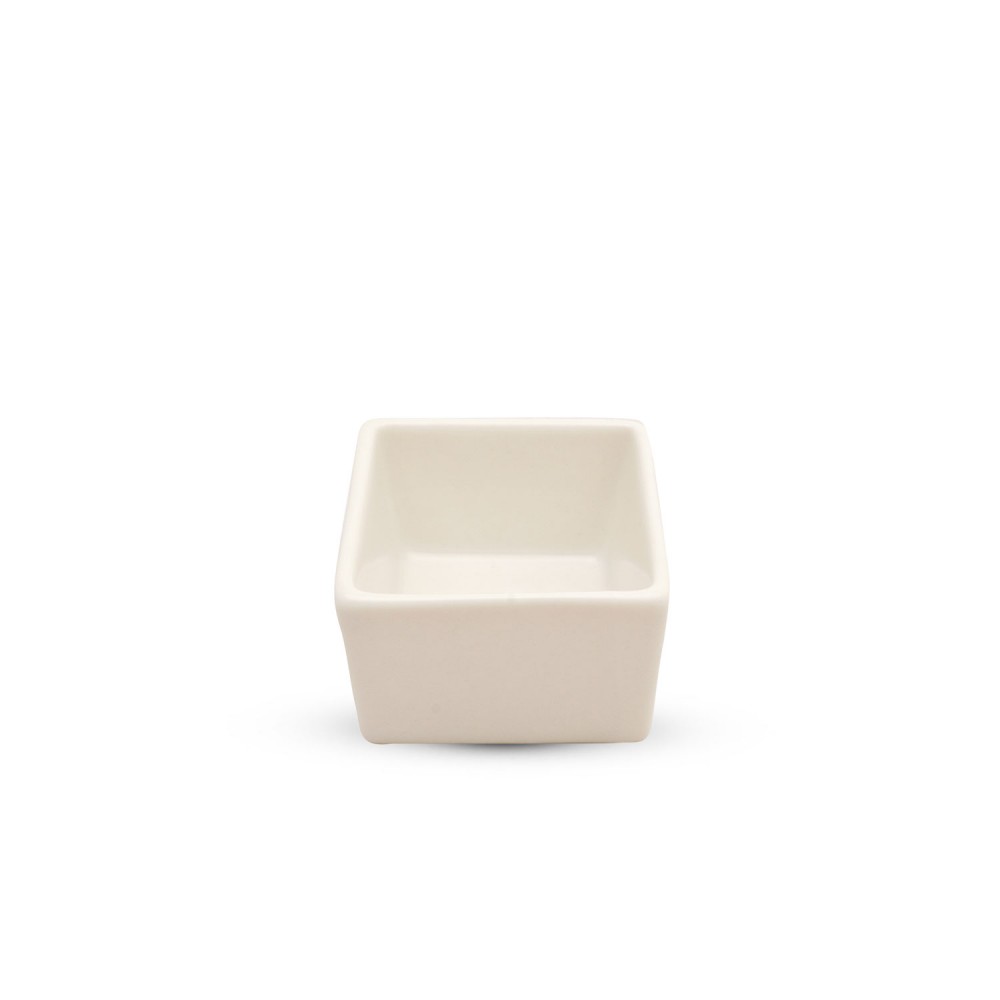 White Square Dipping Dish