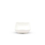 Alumina White Square Sauce Dish, JSDS-A004/01