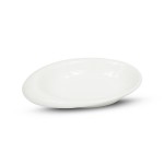  Alumina White Round Sauce Dish, JSDS-J00201