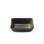 Black Moss Patterned Rectangular Sauce Dish