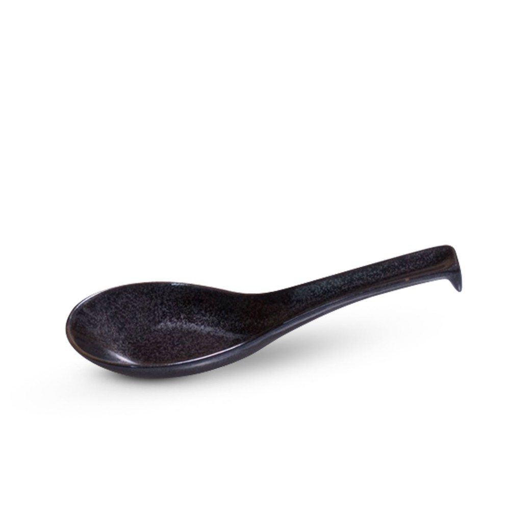 Tessa Black Ceramic Spoon