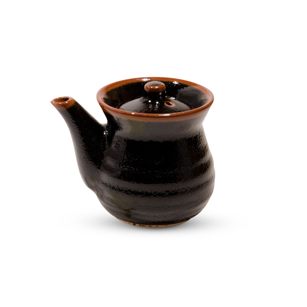 Yuzu Tenmoku Black Sauce Pot