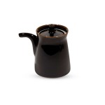 Black Porcelain Sauce Pot