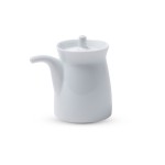 White Porcelain Sauce Pot