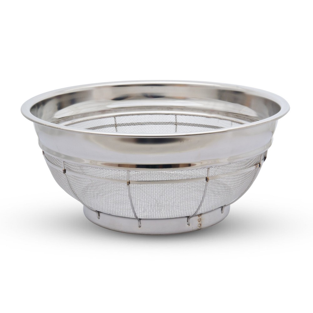 Stainless Shallow Colander 16.92"Dia.