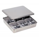 Stainless Yakumi Pan - 6 compartments