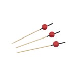 Bamboo Skewers with Red Ball