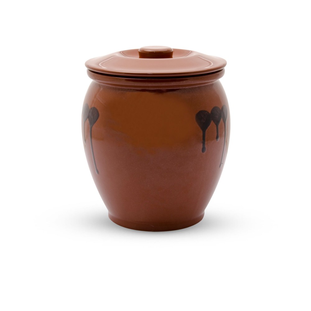 Brown Kame Sauce Pot