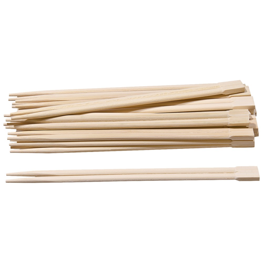 Disposable Bamboo Chopsticks (Twin Square Top)